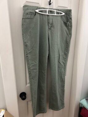 Tribal Audrey Mid-Rise Straight Leg Jeans